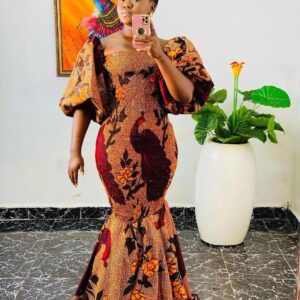 Ankara Gown – Flare Style