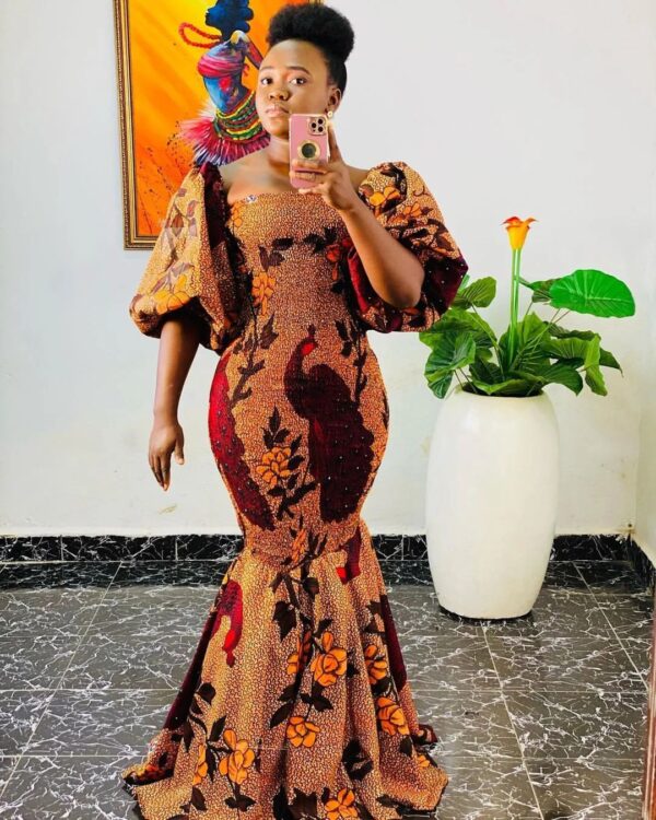Ankara Gown – Flare Style