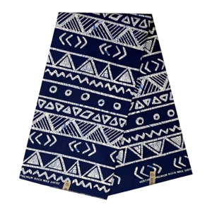 Ankara Fabric – Royal Blue Pattern